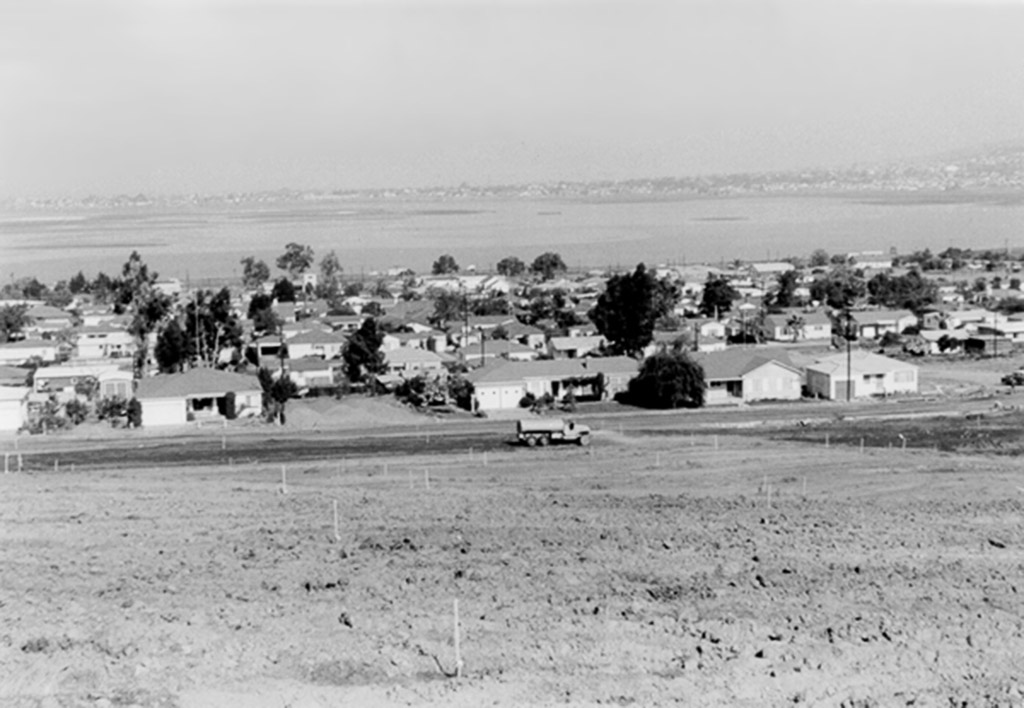 1955 Grading Marine View Terrace From Galveston to Illion St.
