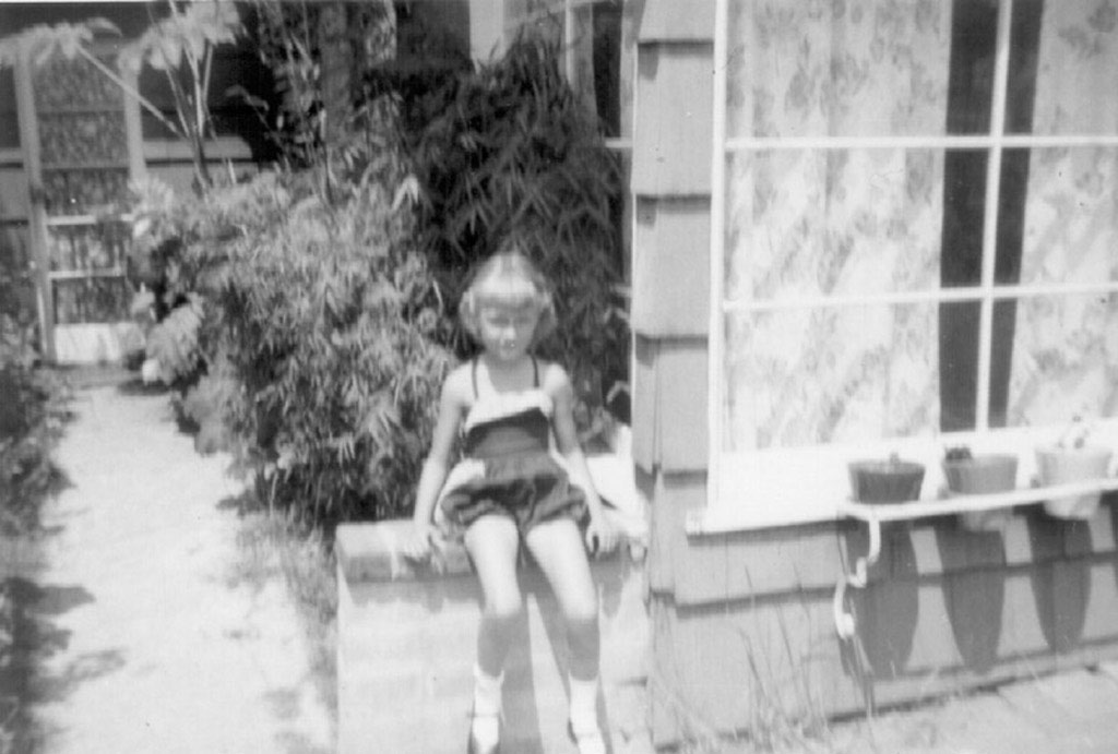 1957 July in the front of 1846 Galveston Street.